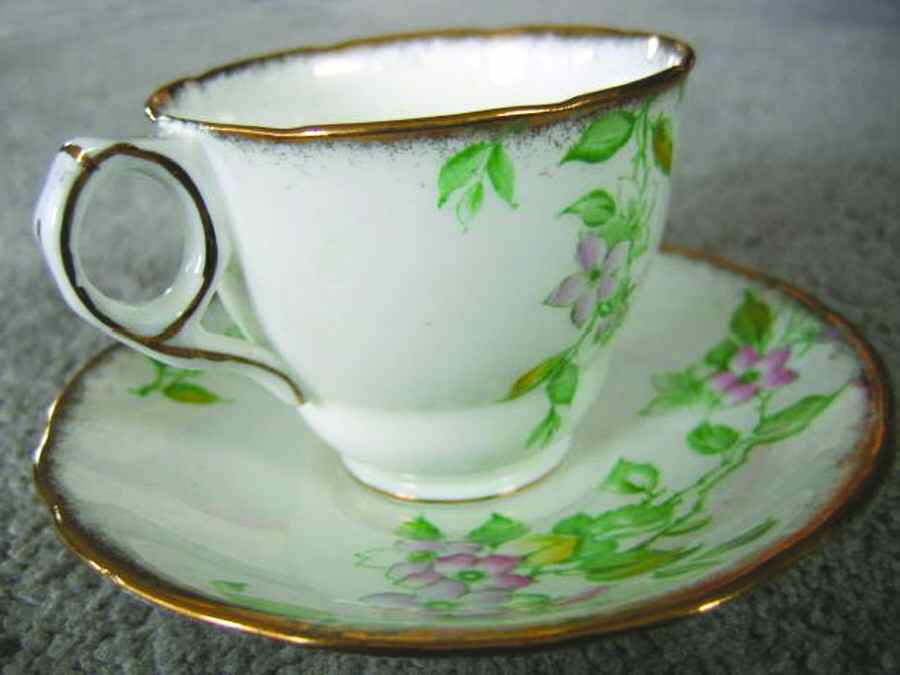 8341 Footed Cup & Saucer Set by Royal Stafford-1