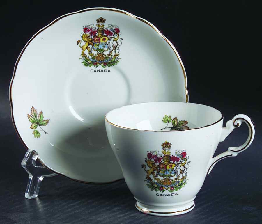 Canada Footed Cup & Saucer Set by Regency-1