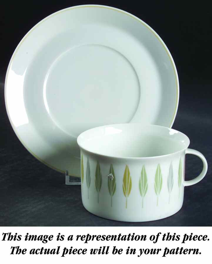 Piemonte Oversized Cup & Saucer Set by Rosenthal - Continental-1