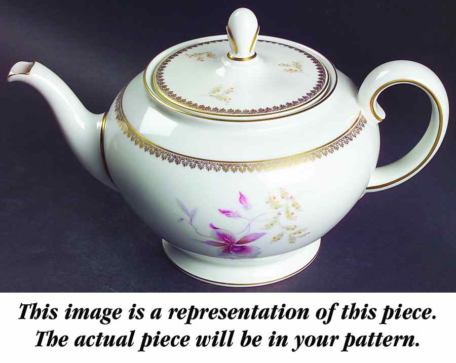 2825 (Aida, Cream) Teapot & Lid by Rosenthal - Continental-1