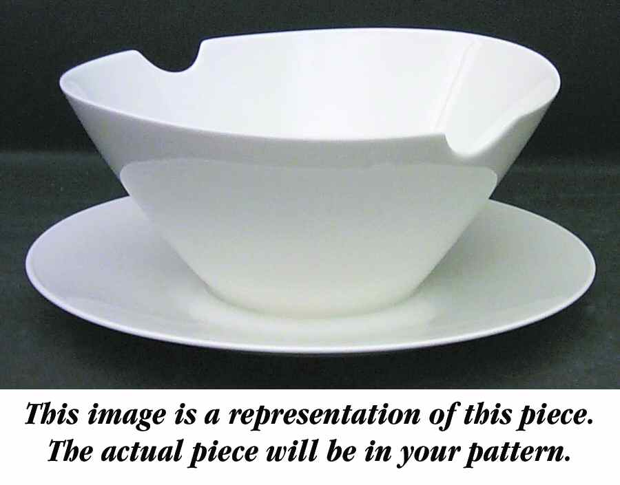 Lace Antique Gravy Boat with Attached Underplate by Rosenthal - Continental-1
