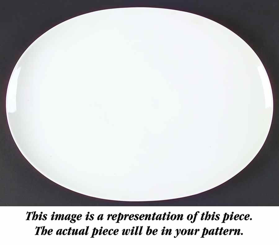 Jet Rose 17" Oval Serving Platter by Rosenthal - Continental-1