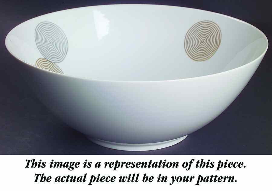 Quince (Rhythm Shape) 10" Large Salad Serving Bowl by Rosenthal - Continental-1