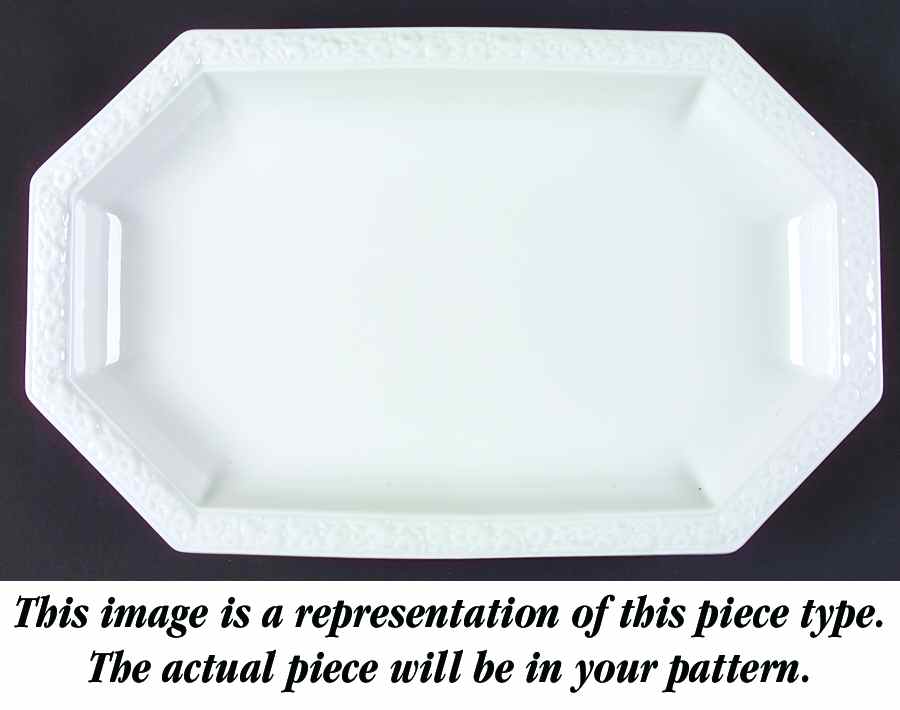 Violets 15" Oval Serving Platter by Rosenthal - Continental-1