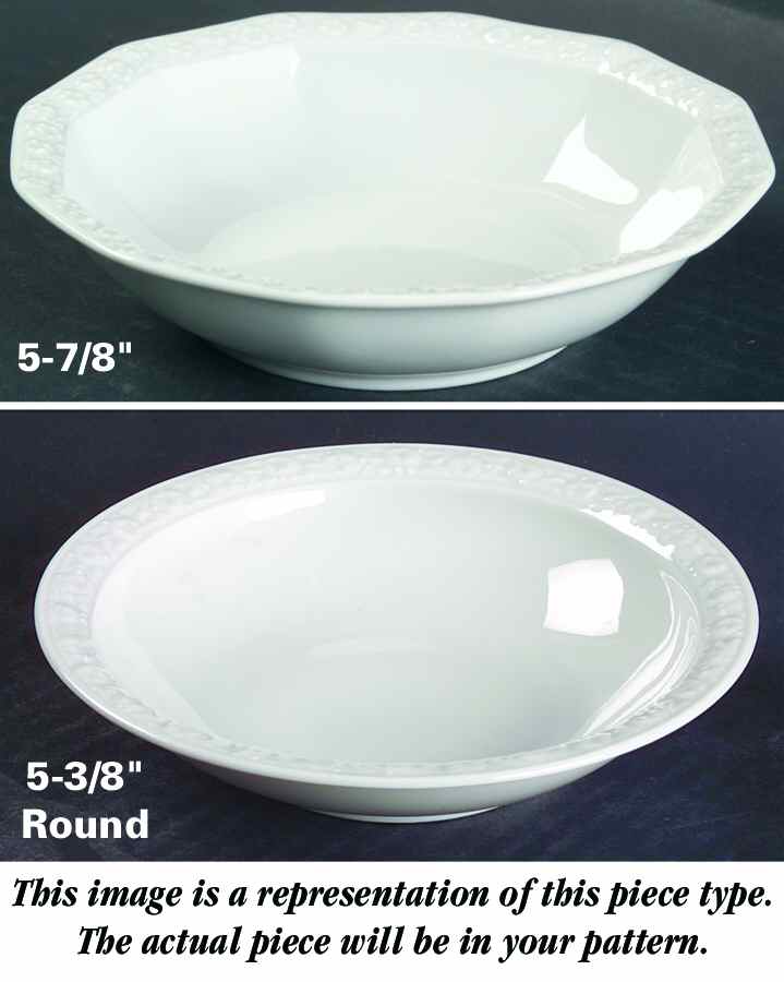 Almond Blossom Rim Fruit/Dessert (Sauce) Bowl by Rosenthal - Continental-1