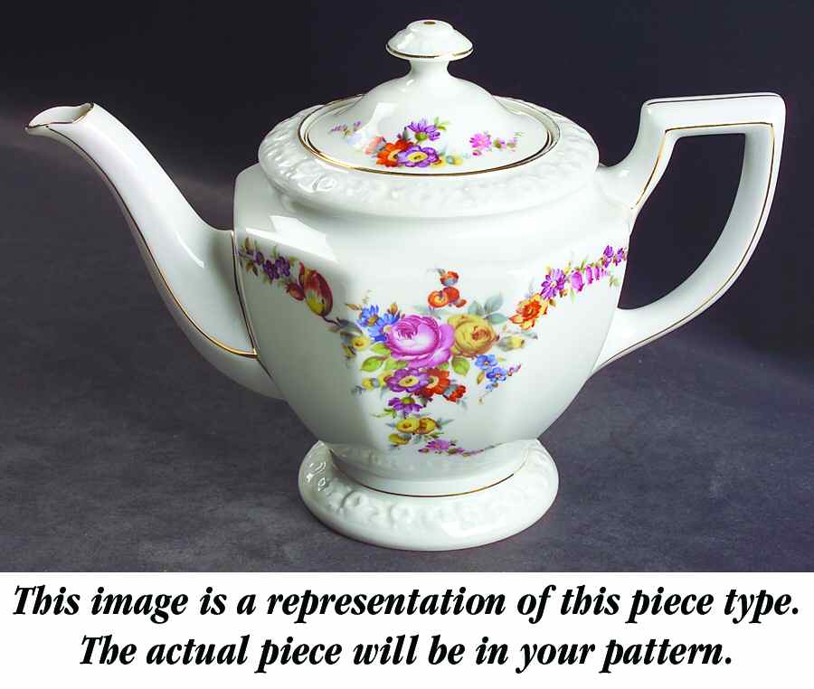 Maria Gold Small Teapot & Lid by Rosenthal - Continental-1