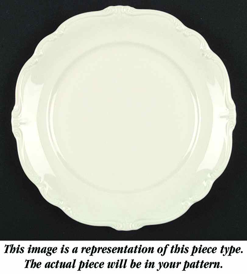 Pompadour Cream Large Dinner Plate by Rosenthal - Continental-1