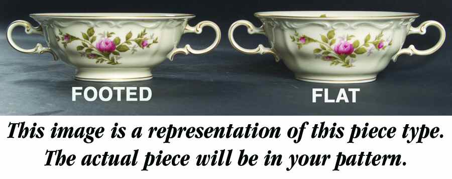 Courtship Footed Cream Soup Bowl by Rosenthal - Continental-1