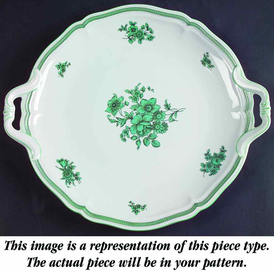 Chippendale All White Handled Cake Plate by Rosenthal - Continental-1