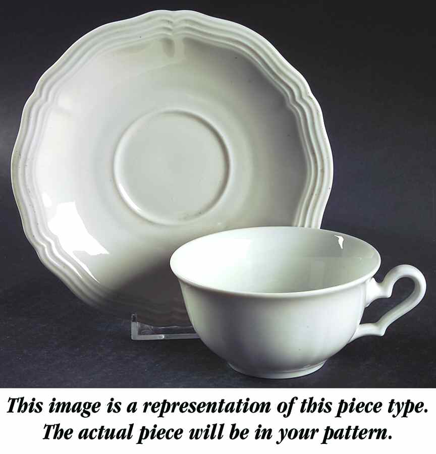 Renaissance (Chippendale, Scalloped) Footed Cup & Saucer Set by Rosenthal - Continental-1