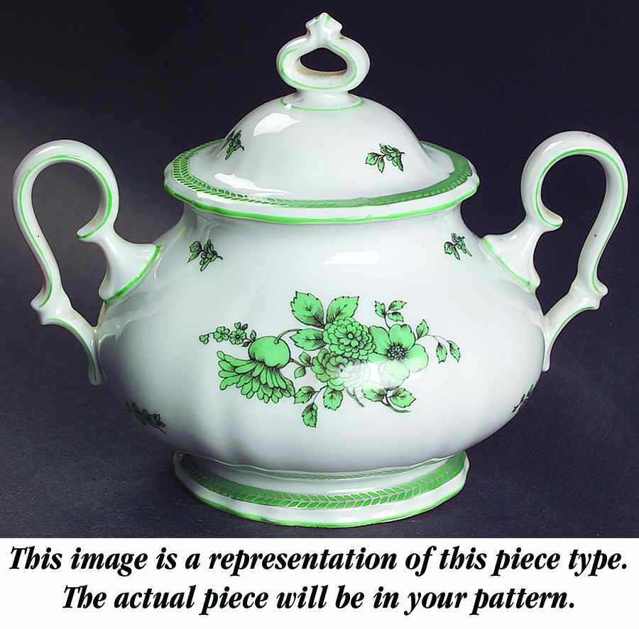 Rose Point Sugar Bowl & Lid by Rosenthal - Continental-1