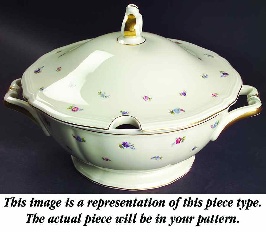 Eleanor White Tureen &  Lid by Rosenthal - Continental-1