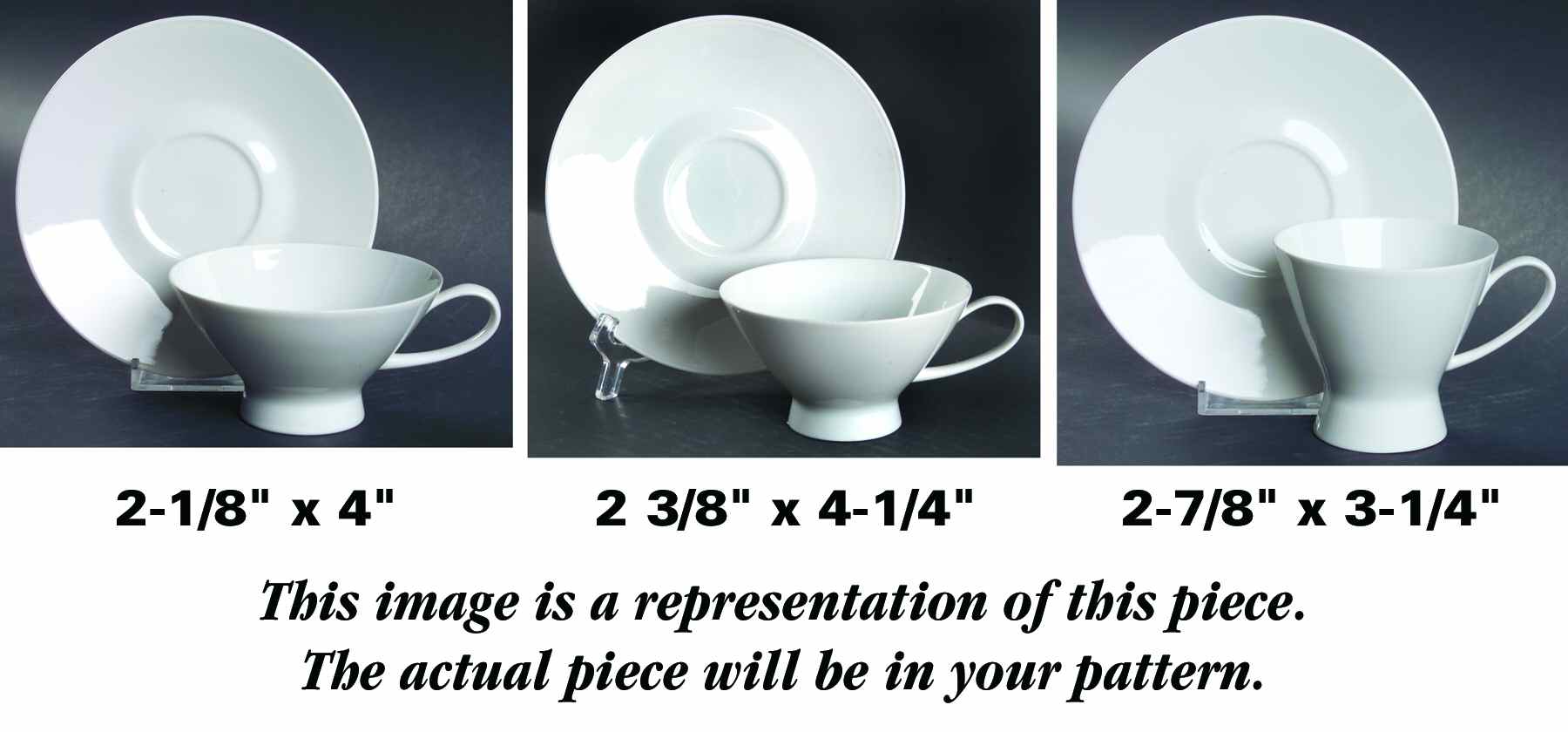 Crystalline Blue Footed Cup & Saucer Set by Rosenthal - Continental-1