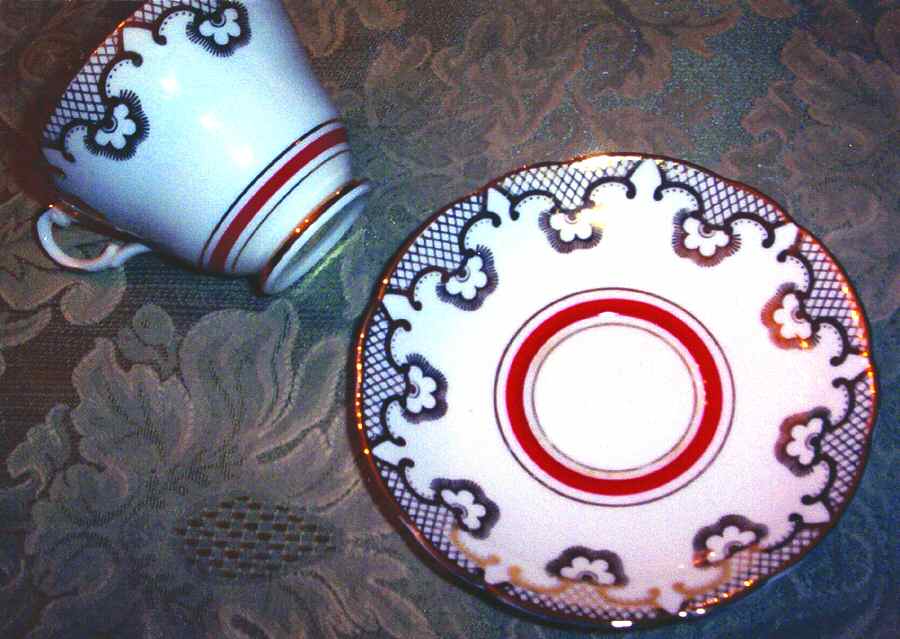 RE23 Footed Cup & Saucer Set by Regency-1