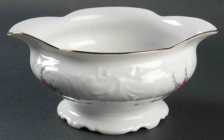 RKT23 Round Gravy Boat by Royal Kent (Poland)-1