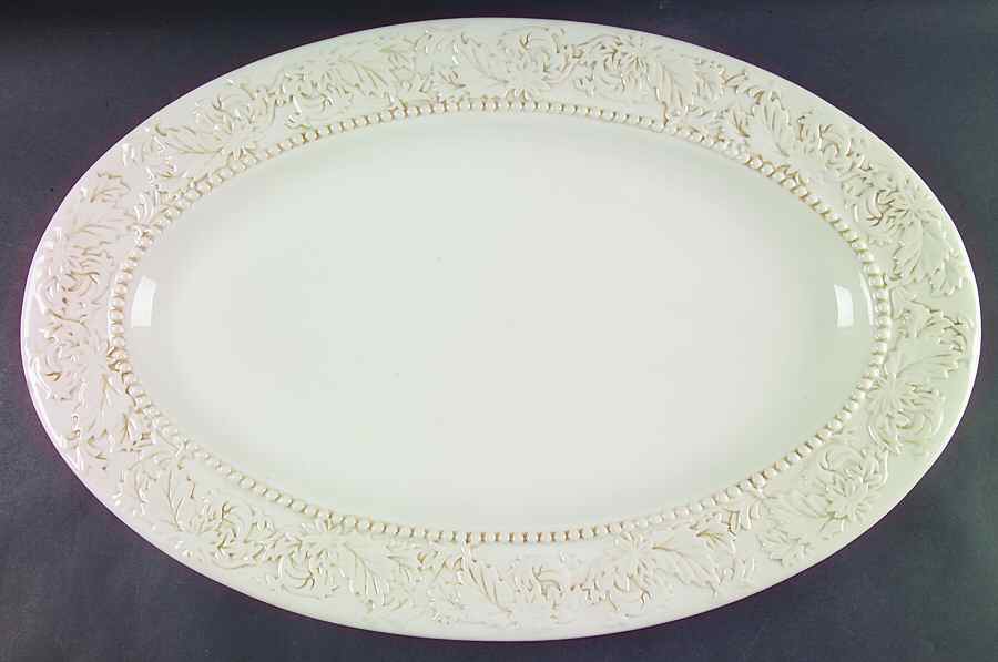 Hera 22" Oval Serving Platter by Roscher & Co-1