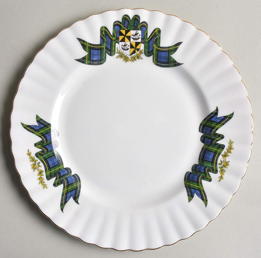 Scottish Tartan Series Salad Plate by Royal Albert-1