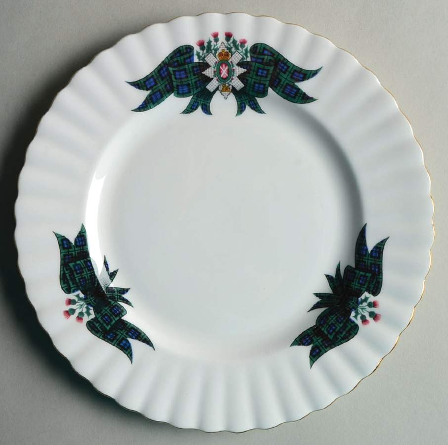 Scottish Tartan Series Salad Plate by Royal Albert-1