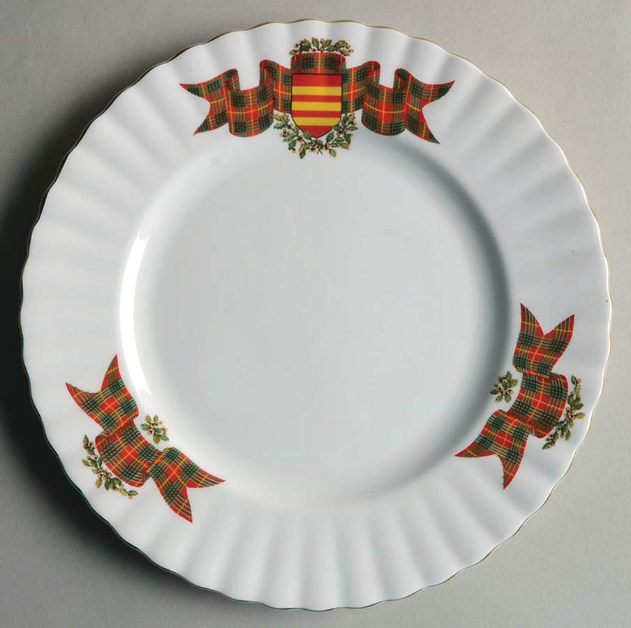 Scottish Tartan Series Salad Plate by Royal Albert-1
