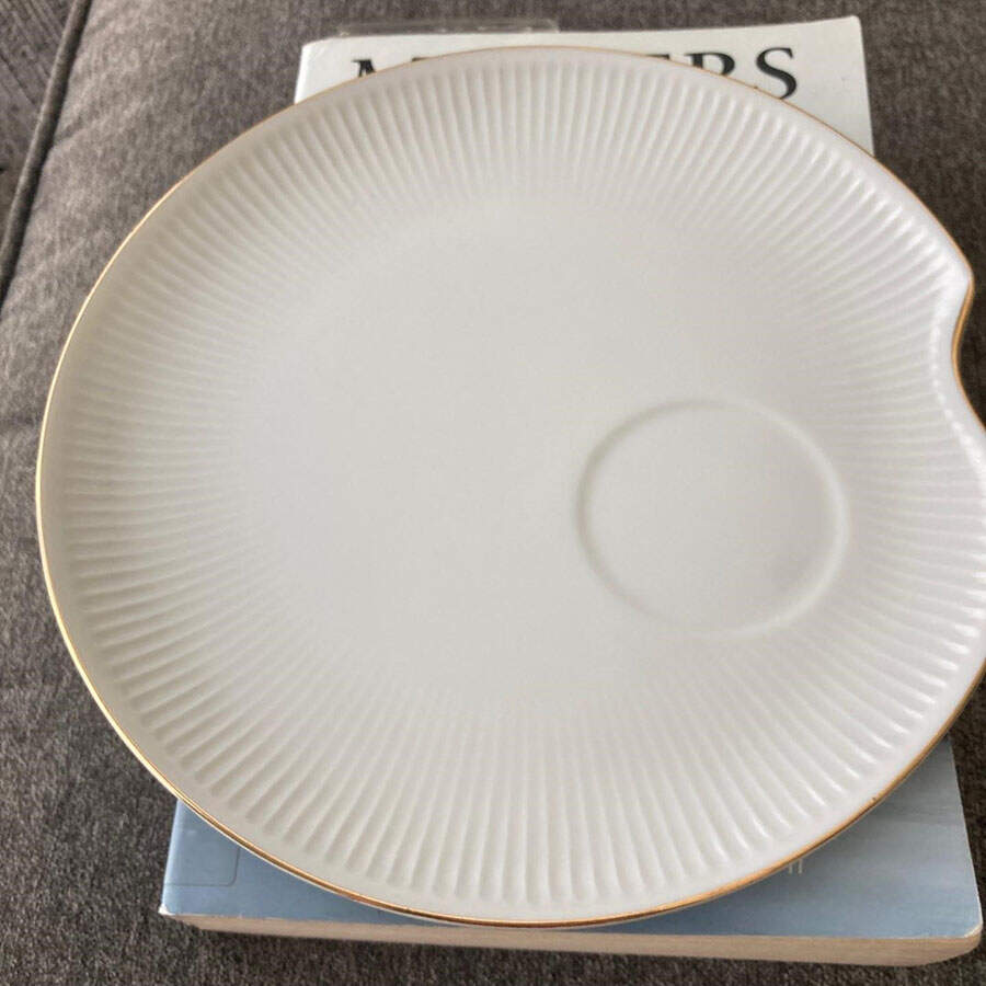 Snowwhite Snack Plate by Rossini-1