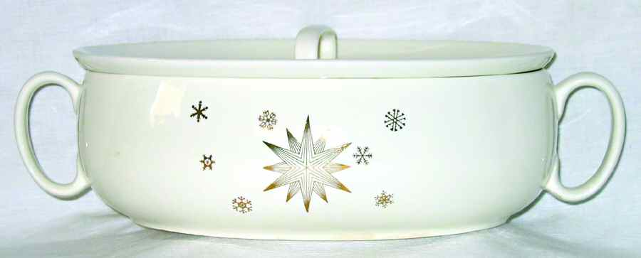 Golden Stardrift Oval Covered Vegetable by Royal (USA)-1