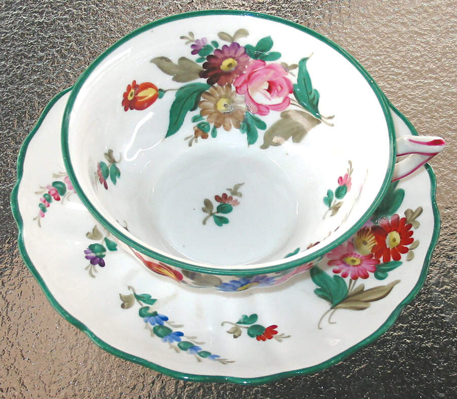 2728 Flat Cup & Saucer Set by Richard Briggs-1