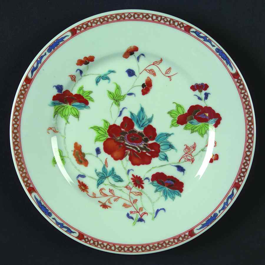 Hokusai Celadon Salad Plate by Raynaud-1