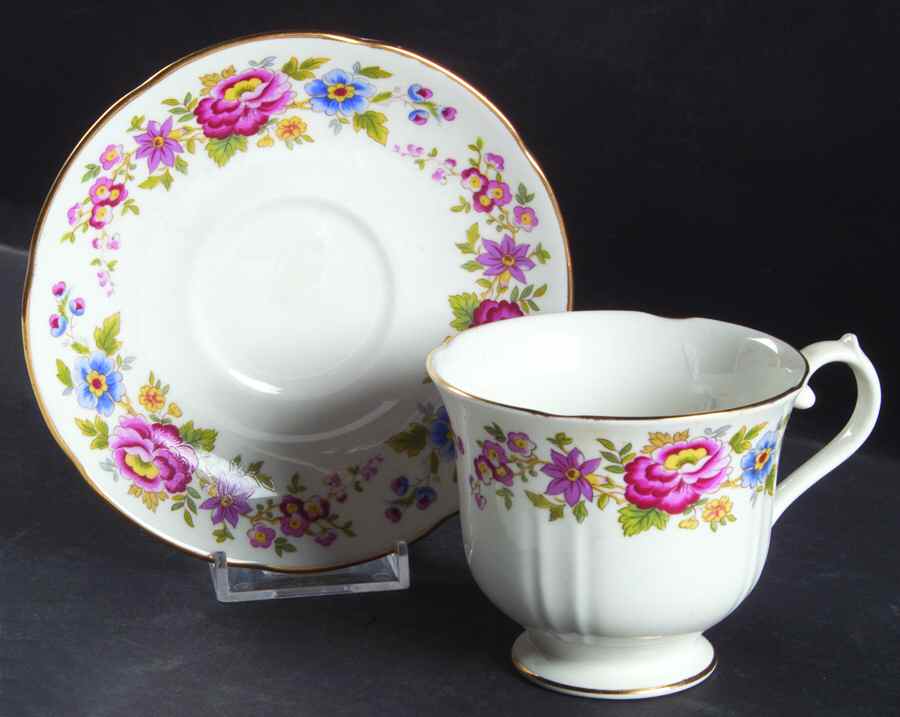 RGR78 Footed Cup & Saucer Set by Royal Grafton-1