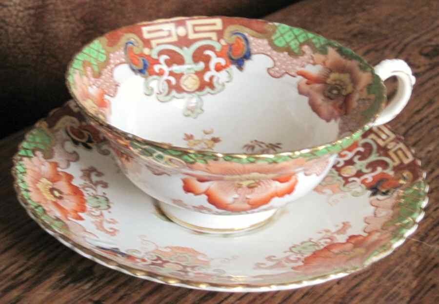1055 Footed Cup & Saucer Set by Samuel Radford-1