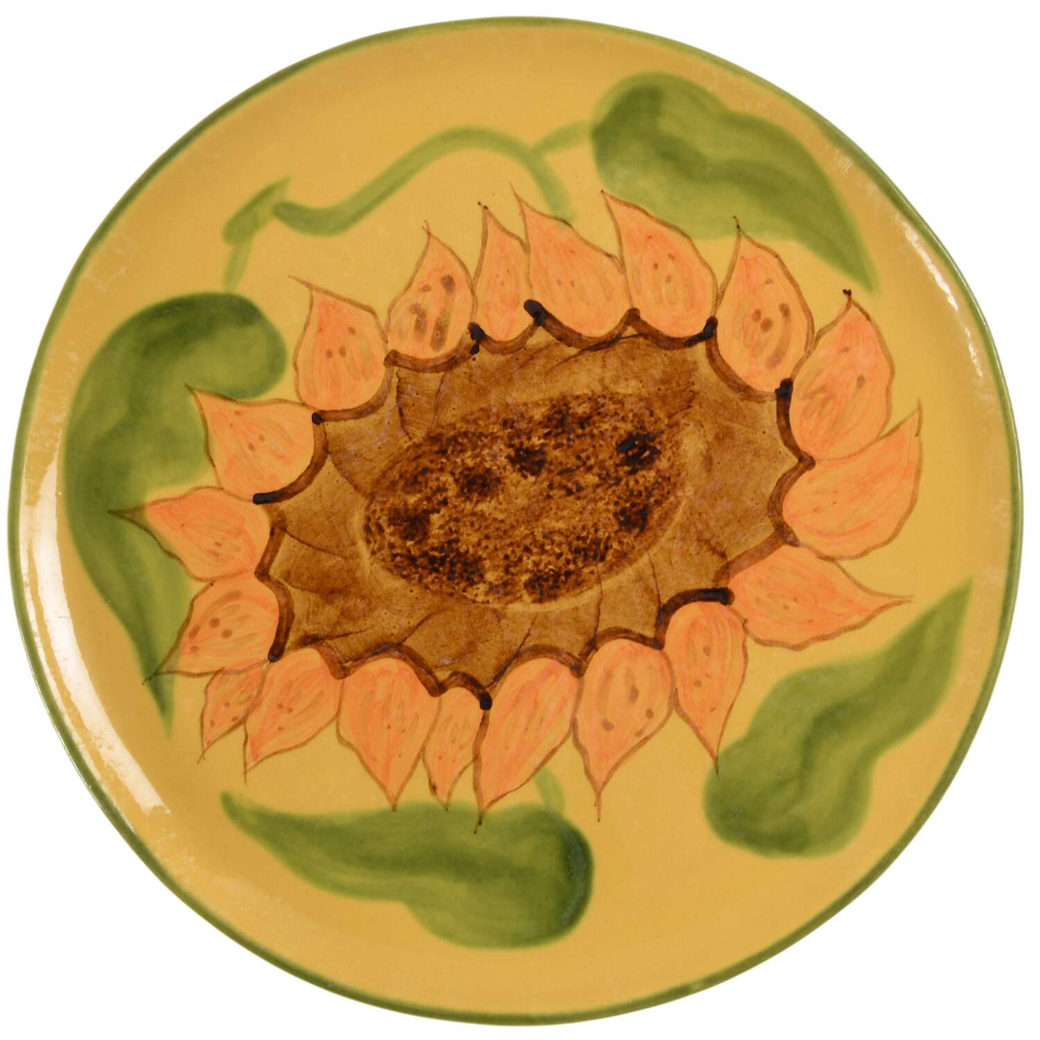 Fleurs de Soleil 11" Round Buffet Plate by Romancing Provence-1