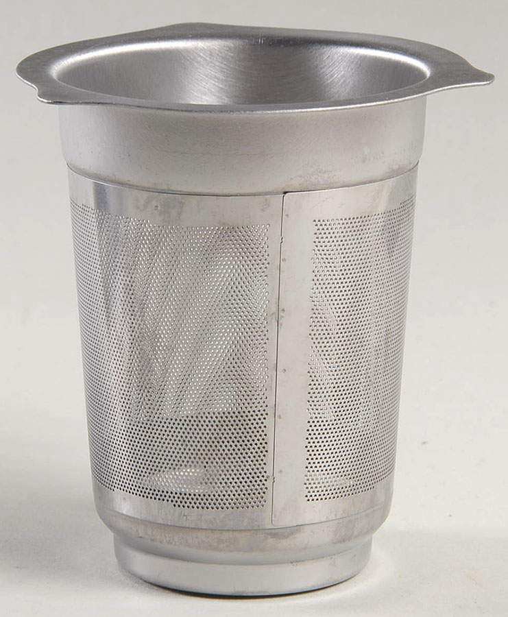 English Rose (Ribbed, No Trim) Metal Infuser for Lancaster & Eleanor Mugs by Roy Kirkham-1