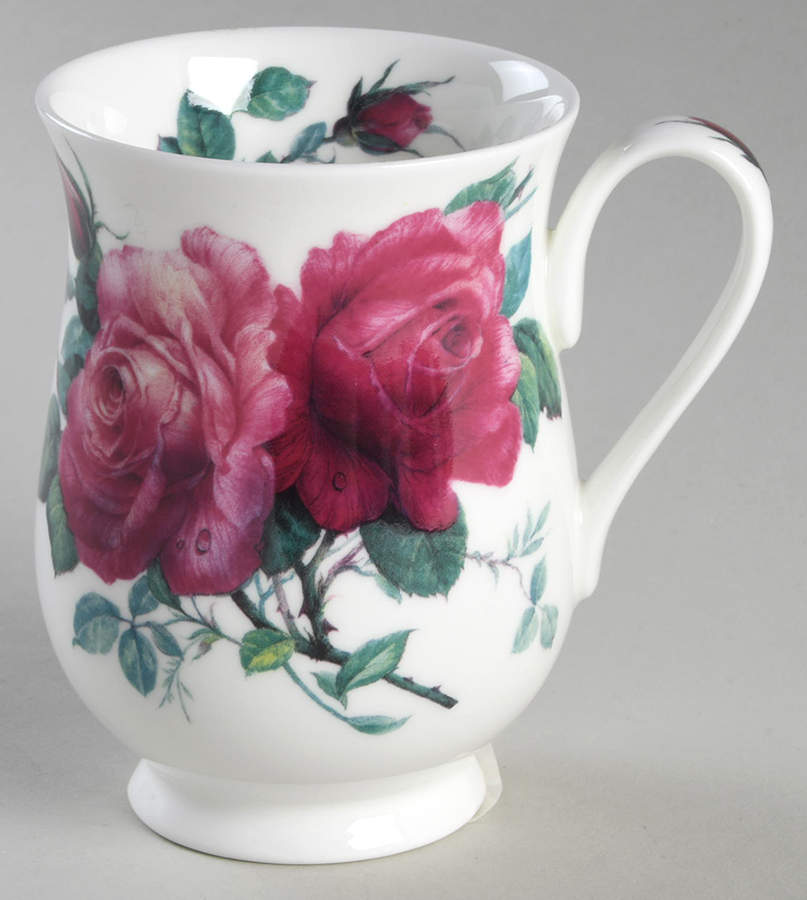 English Rose (Ribbed, No Trim) Eleanor Mug by Roy Kirkham-1