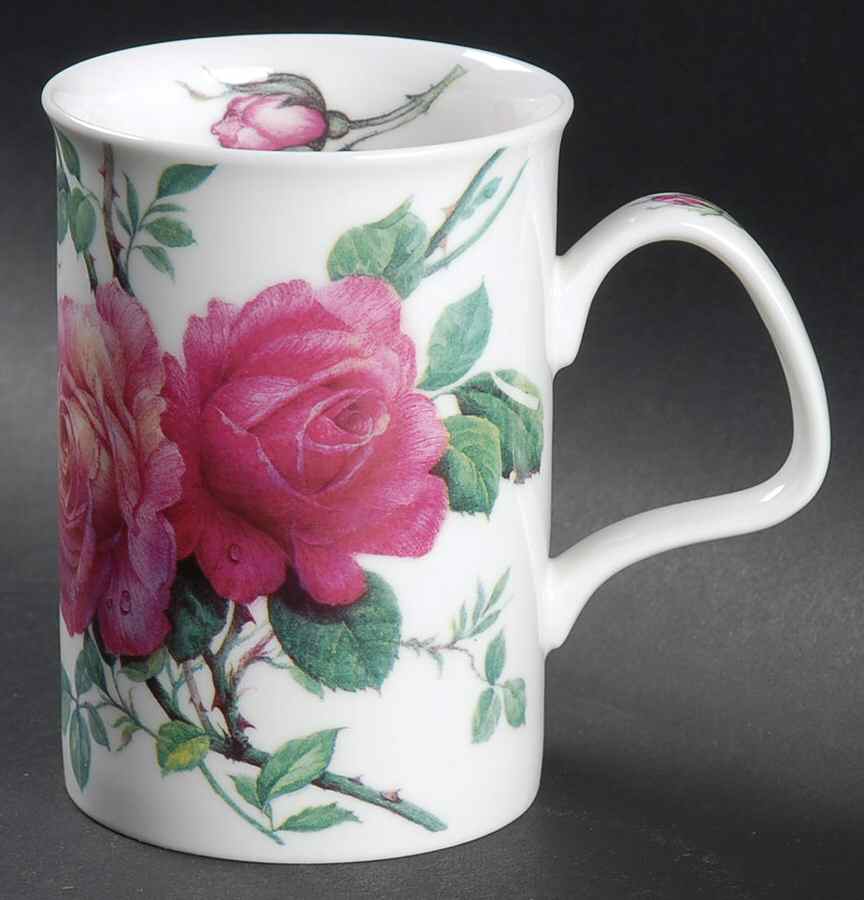 English Rose (Ribbed, No Trim) Lancaster Mug by Roy Kirkham-1