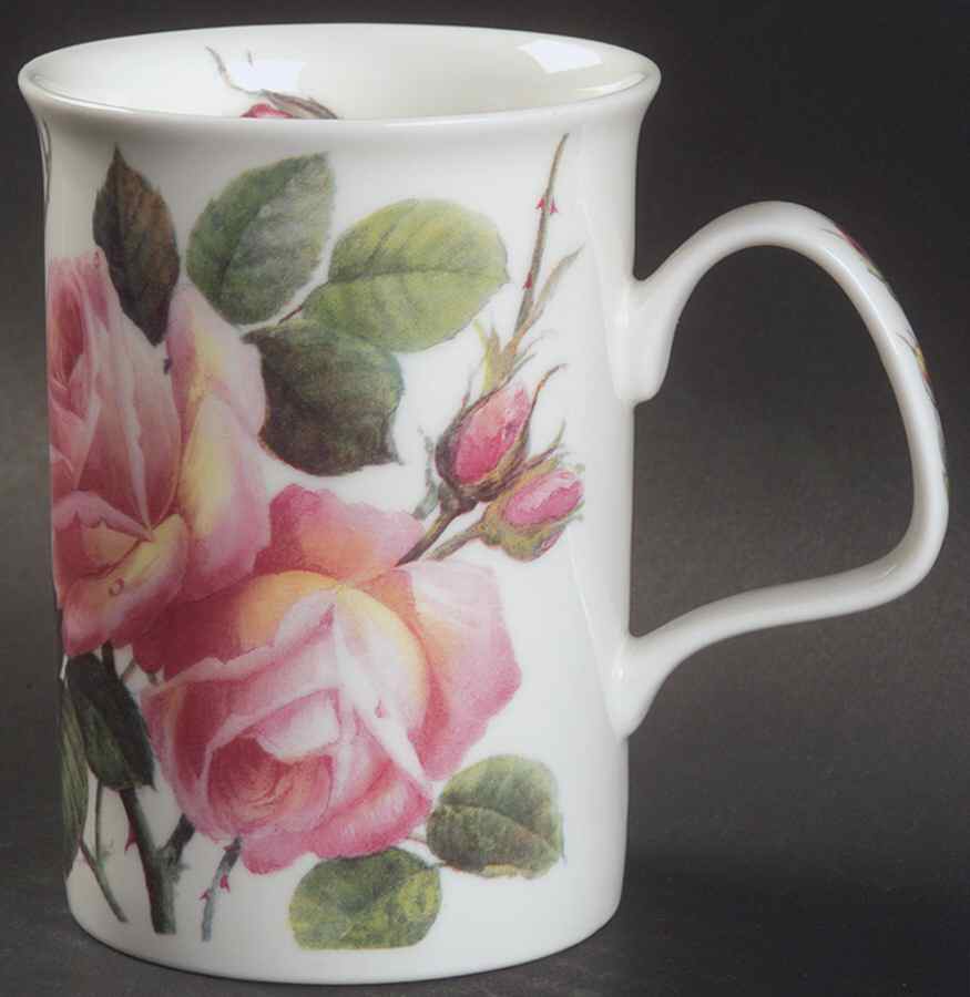 English Rose (Ribbed, No Trim) Lancaster Mug by Roy Kirkham-1
