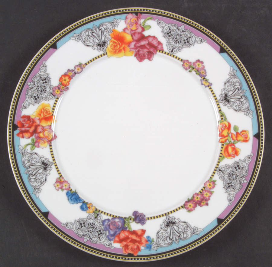 Hot Flowers Salad/Dessert Plate by Rosenthal - Continental-1