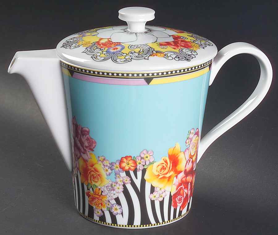 Hot Flowers Tea/Coffee Pot & Lid by Rosenthal - Continental-1