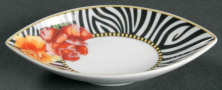Hot Flowers Small Oval Tray by Rosenthal - Continental-1