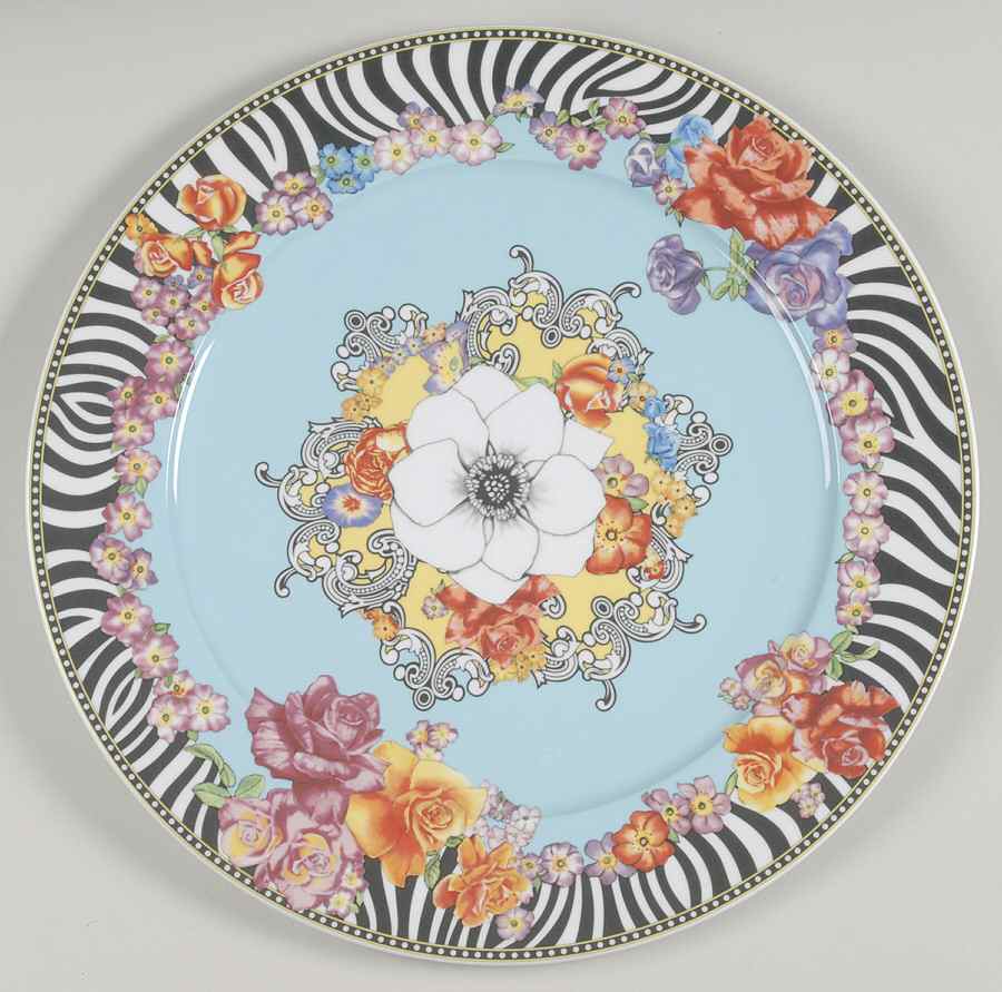 Hot Flowers Service Plate (Charger) by Rosenthal - Continental-1