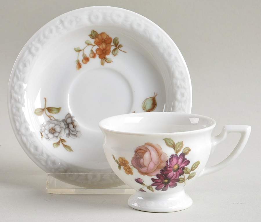 R1560 Footed Demitasse Cup & Saucer Set by Rosenthal - Continental-1