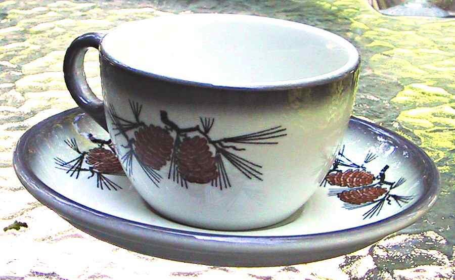 ROJ211 Flat Cup & Saucer Set by Royal Jackson-1