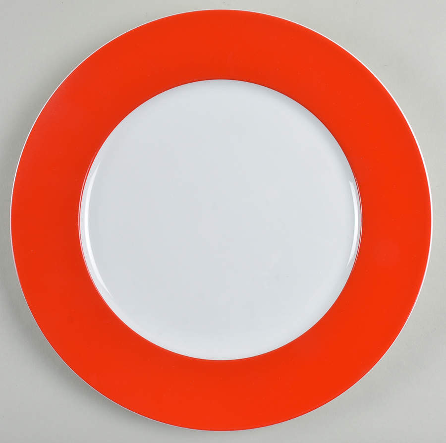Horizon Bright Red Service Plate (Charger) by Raynaud-1