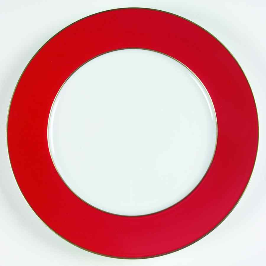 Horizon Bright Red Service Plate (Charger) by Raynaud-1