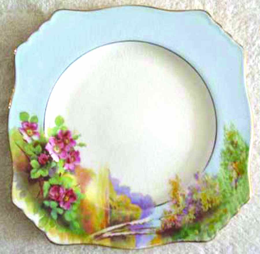 RWI91 Square Luncheon Plate by Royal Winton-1