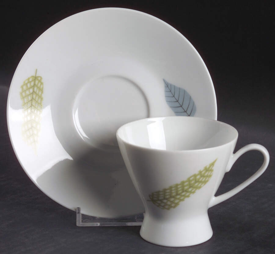 R1565 Footed Cup & Saucer Set by Rosenthal - Continental-1