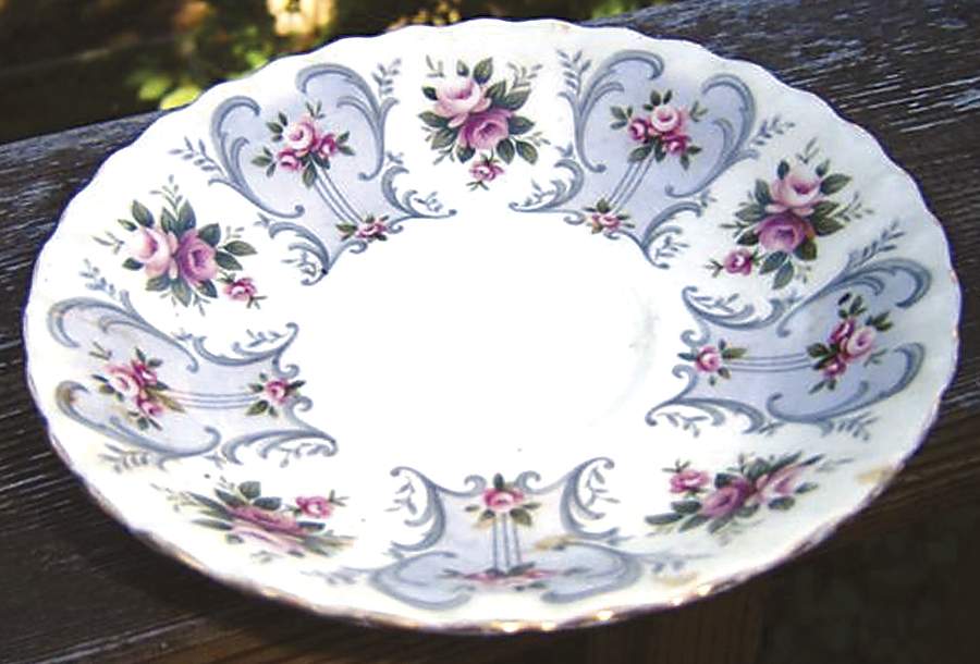 Love Story Series Saucer for Footed Cup by Royal Albert-1