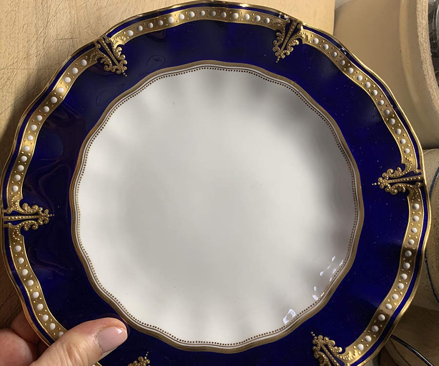 RCD92 Salad Plate by Royal Crown Derby-1