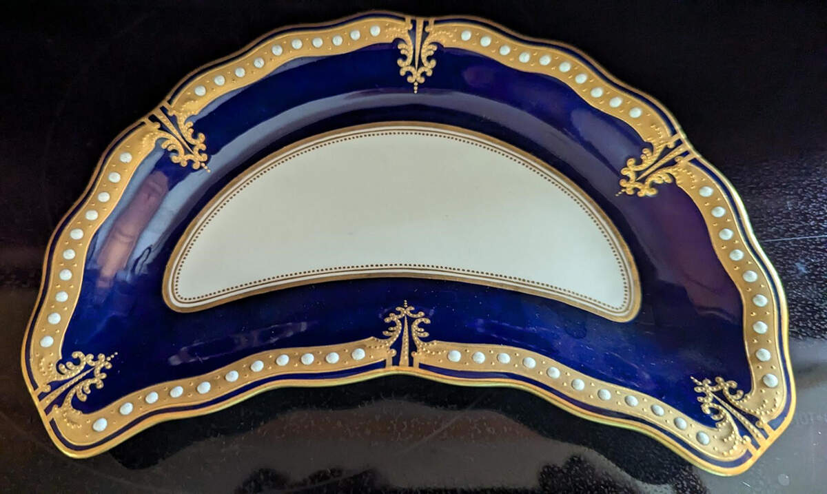 RCD92 Crescent Salad Plate by Royal Crown Derby-1