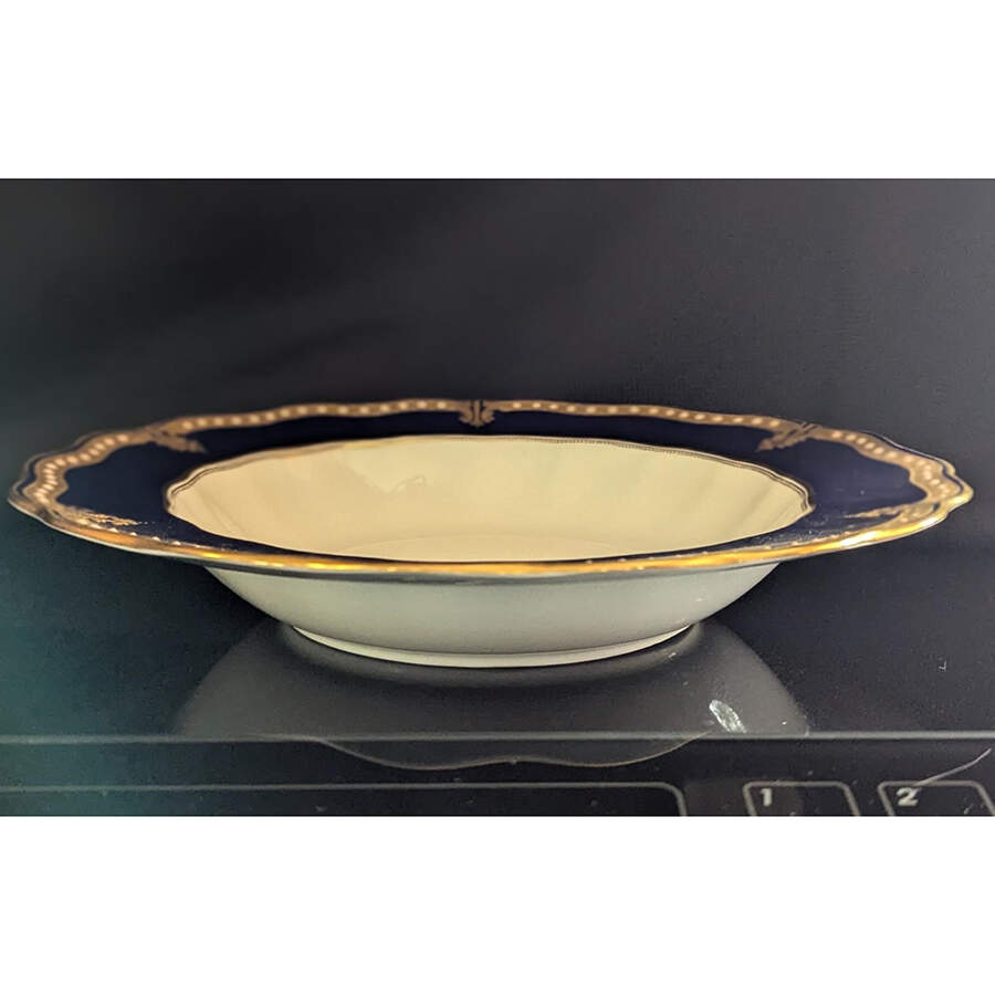 RCD92 Large Rim Soup Bowl by Royal Crown Derby-1