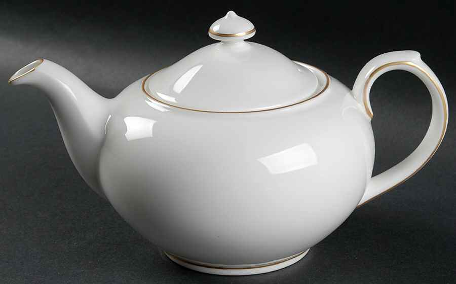 Langdale Gold Teapot & Lid by Royal Doulton-1
