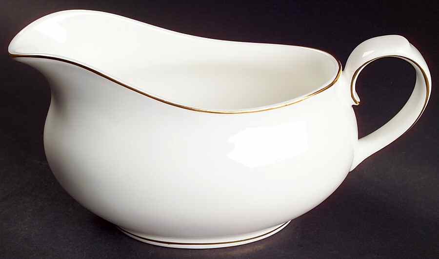 Langdale Gold Gravy Boat by Royal Doulton-1